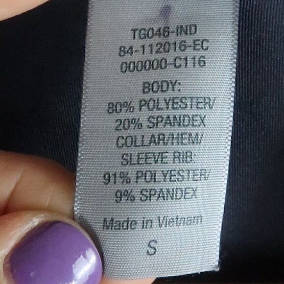 CHAMPION DARK GREY LONG SLEEVE PERFORMANCE JACKET WOMENS SIZE SMALL - Picture 3 of 9